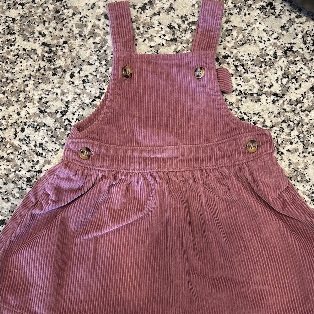 Carter's Purple Corduroy Overalls